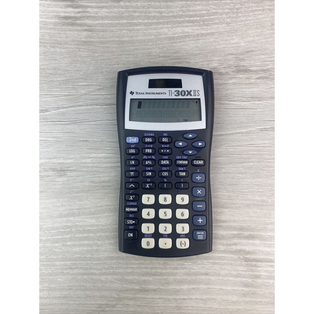Texas Instruments TI-30X IIS Scientific Calculator - Blue